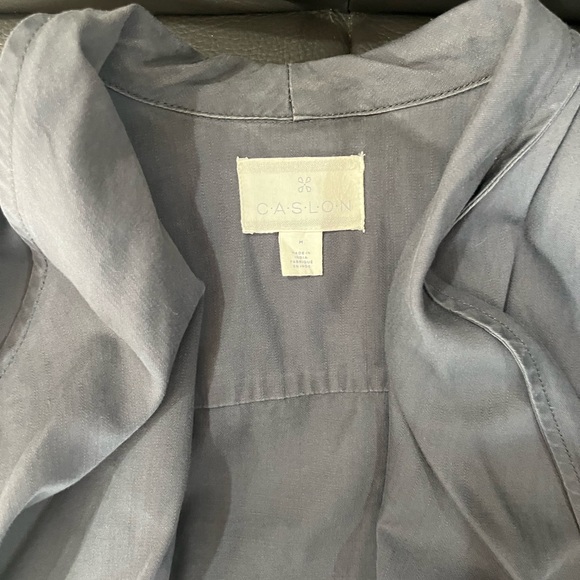 Caslon - Lightweight Jacket, Gray, Size: Medium - Picture 3 of 3